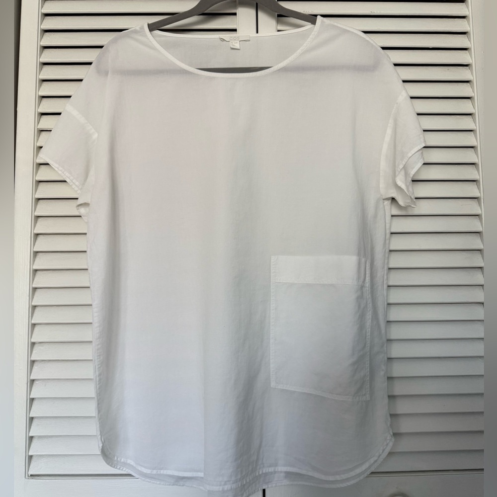 COS short sleeve top